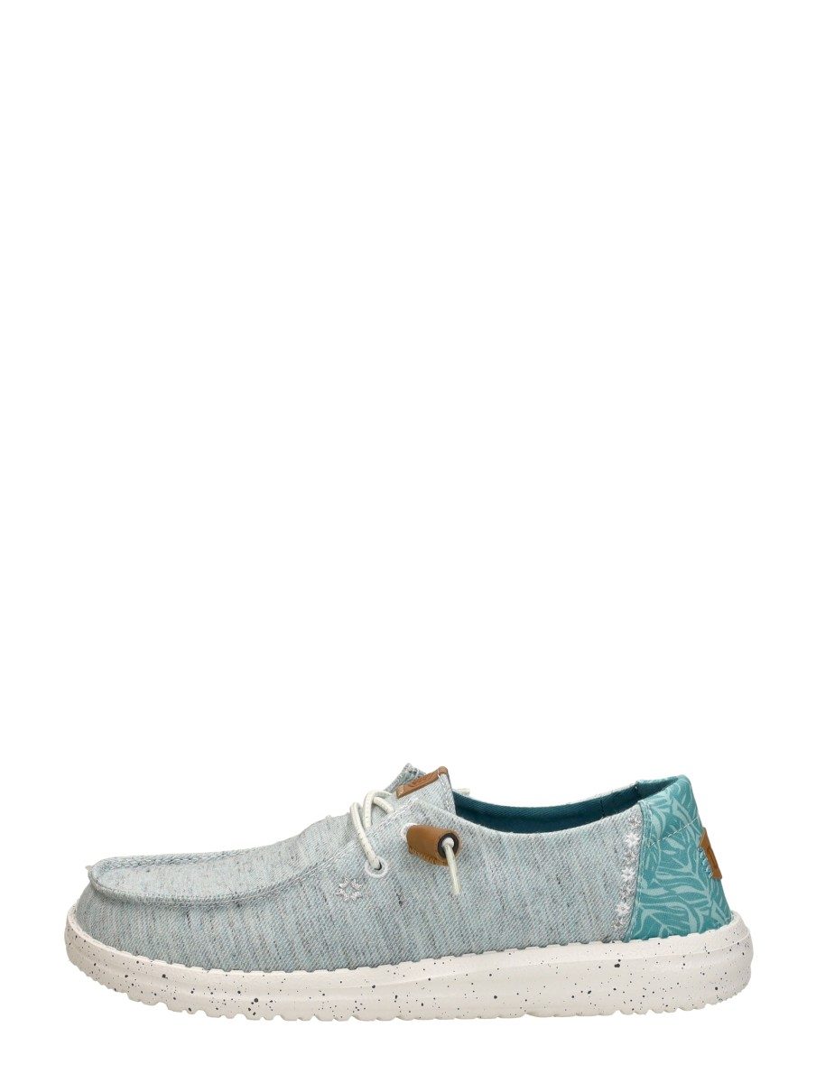 Hey Dude - Wendy Heathered Slub – licht blauw