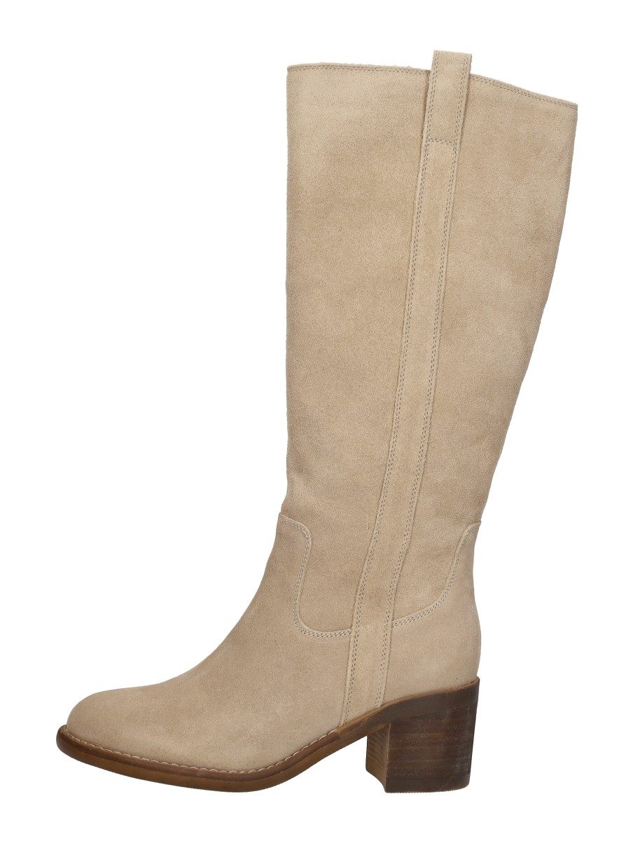 Sub55 - Lange Laarzen – beige