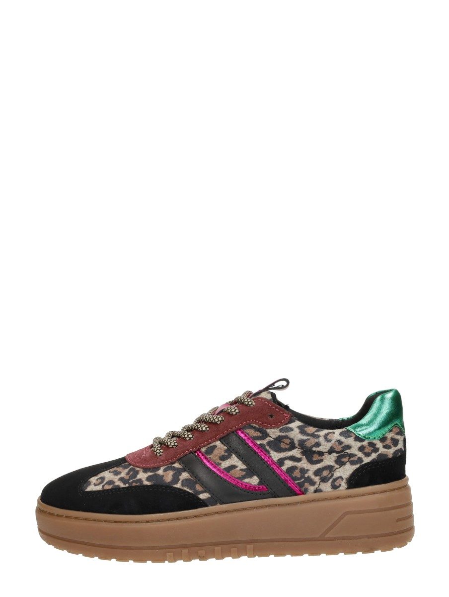 Sub55 - Sneakers Laag – zwart