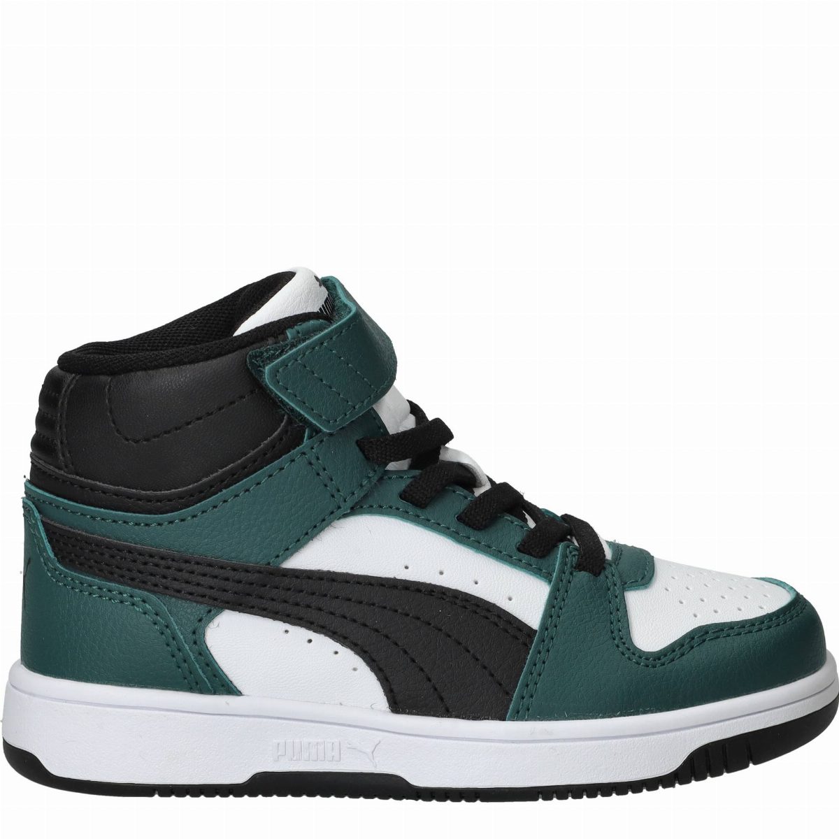 Puma Rebound Slam Mid Sneakers Jongens Groen