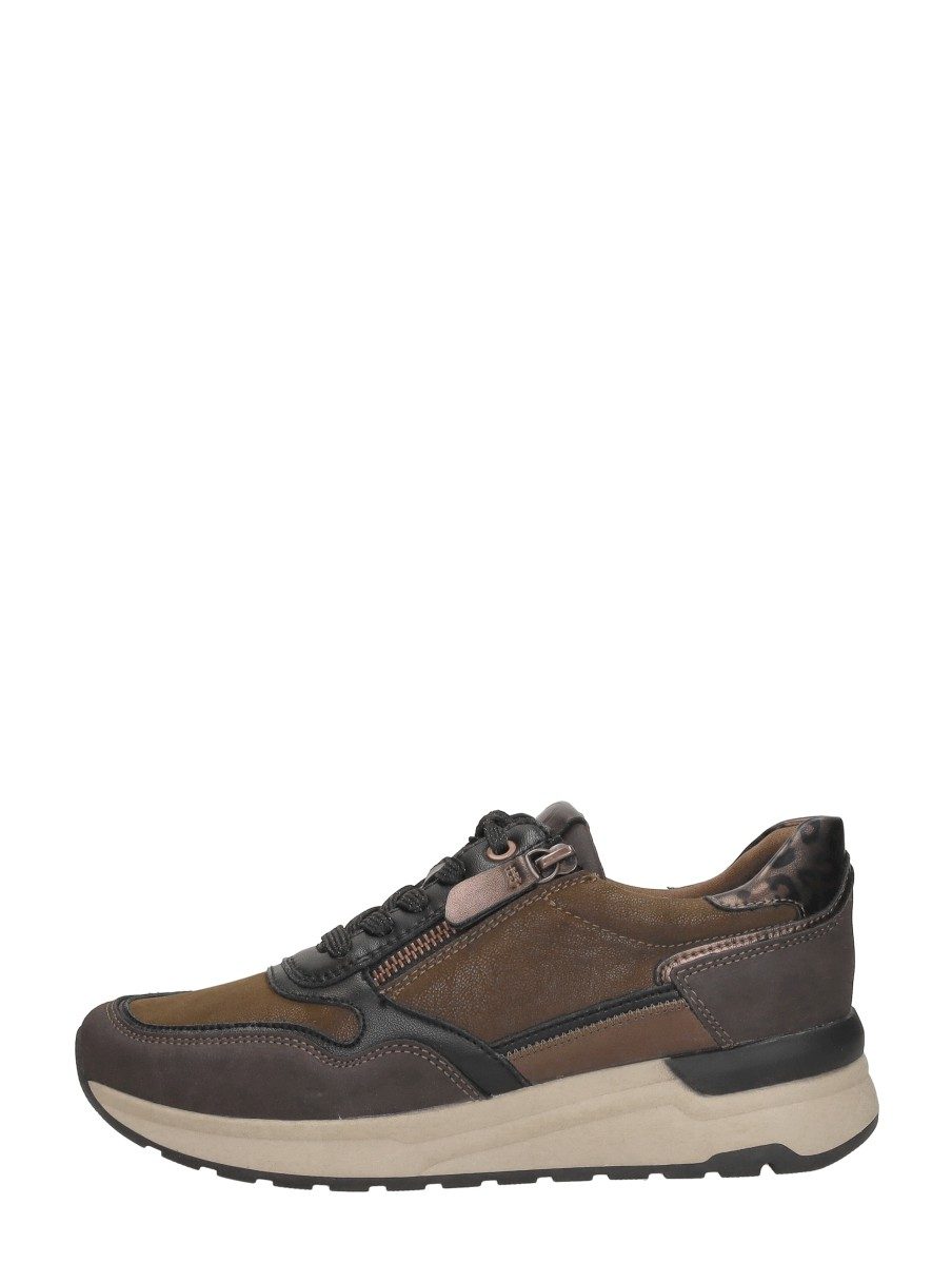 Marco tozzi - Sneakers Laag Middel Bruin