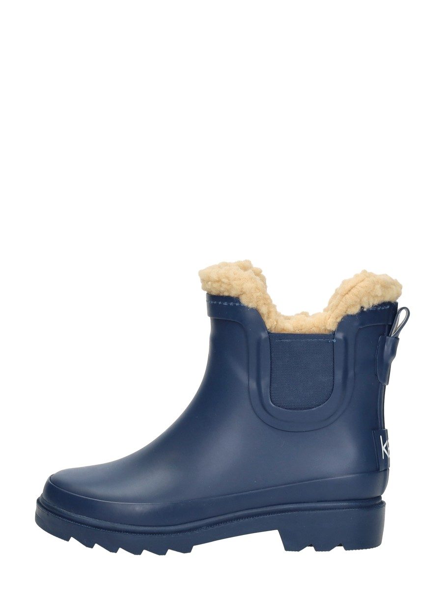 Keq - Chelsea Rainboots Fur – blauw