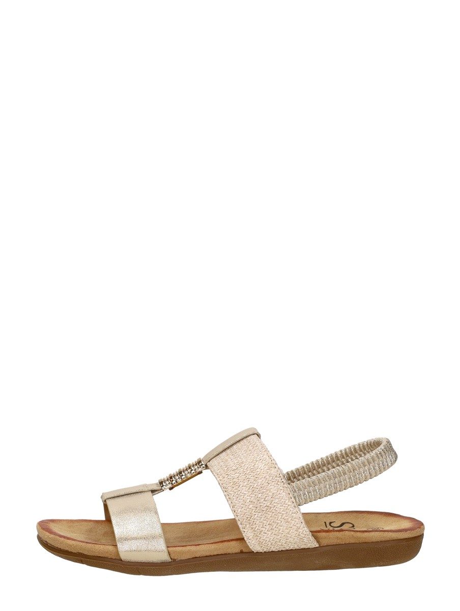 Sub55 - Sandalen Plat – goudkleur