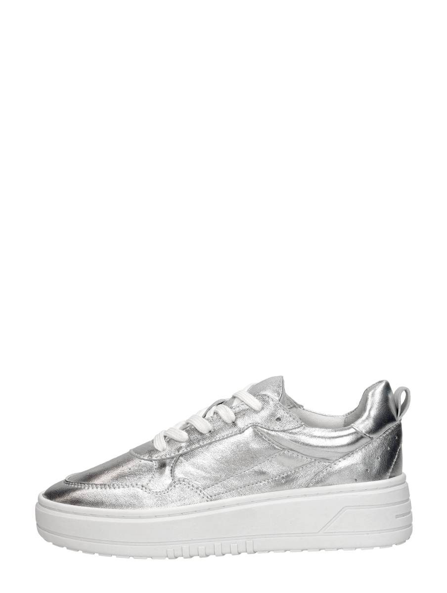 Sub55 - Sneakers Laag Zilver – zilverkleur