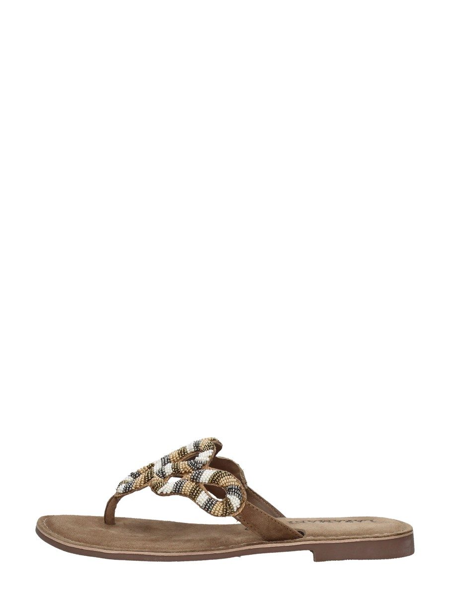 Lazamani - Teenslippers – beige