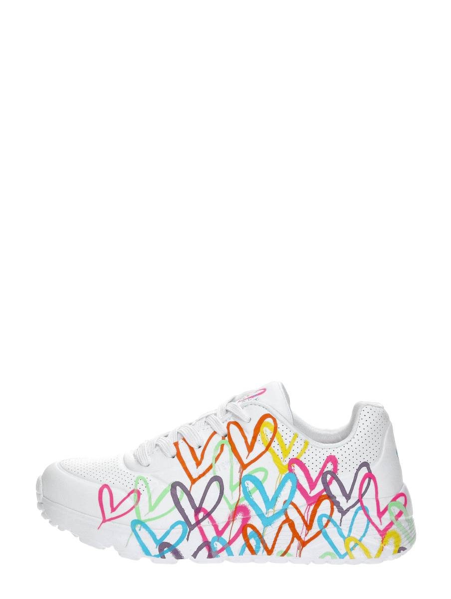 Skechers - Jgoldcrown: Uno Lite – wit – foto 1 van 4