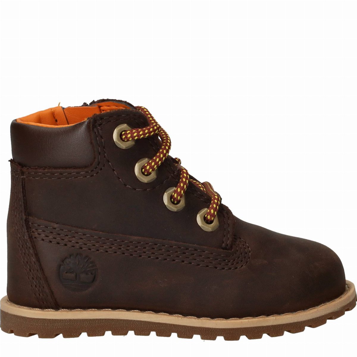 Timberland Pokey Pine Mid Lace Up With Zip Boots  Bruin