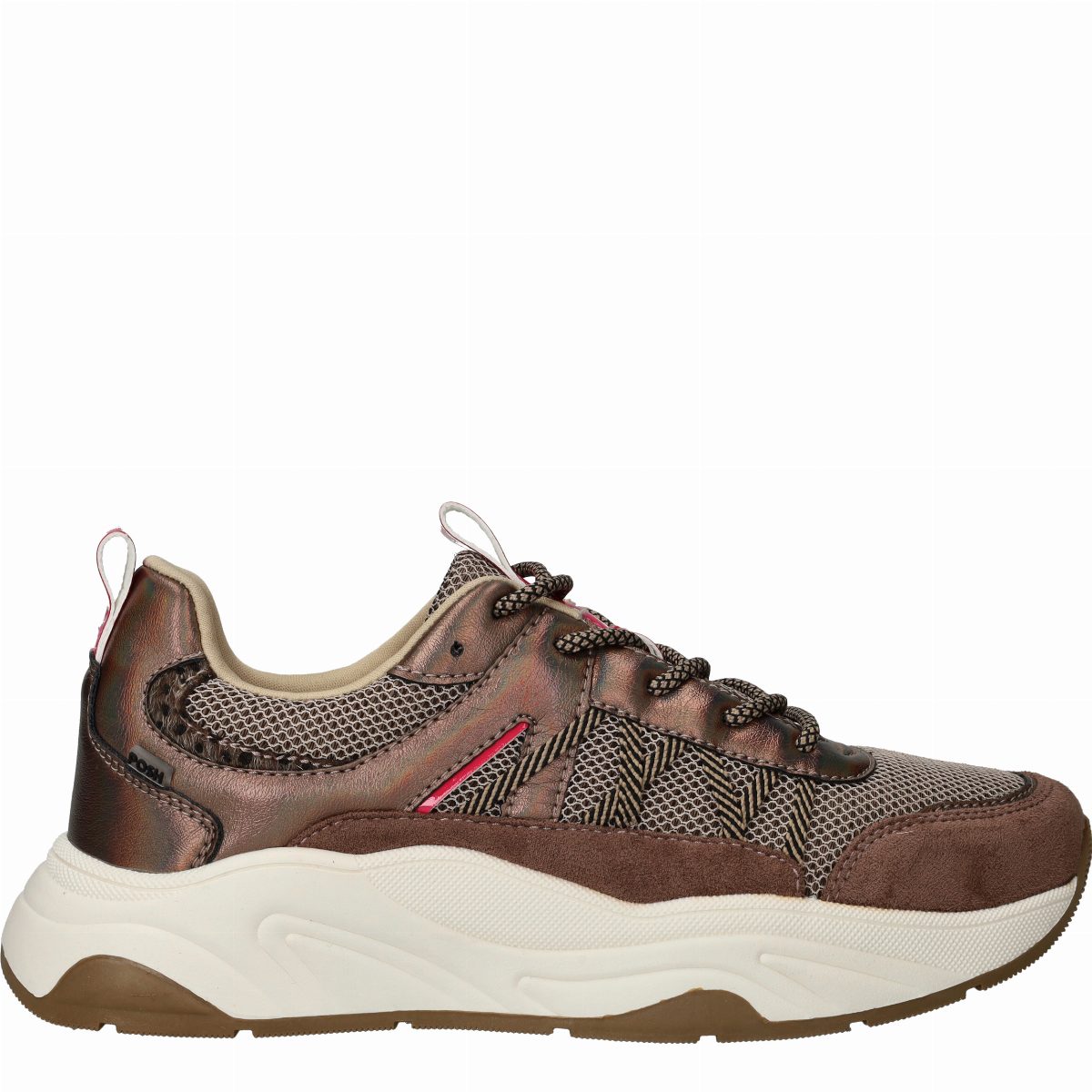 POSH by Poelman Sneakers Dames Bruin