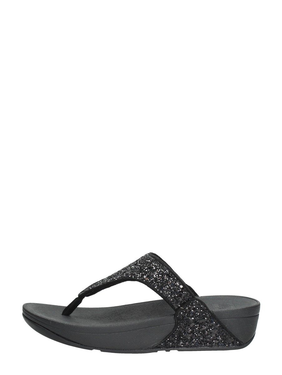 FitFlop - Lulu Glitter Toe - Thongs Pu Glitter