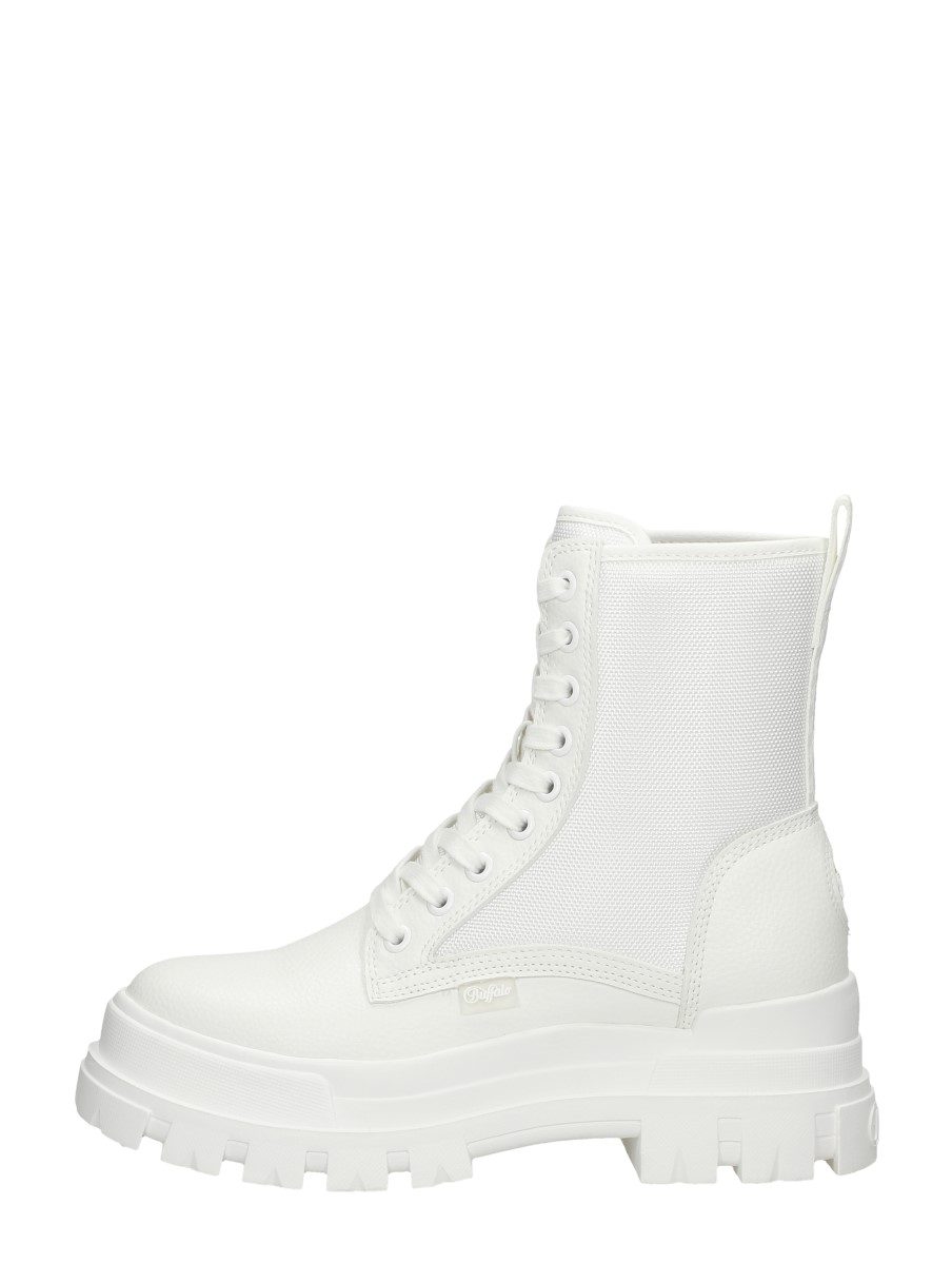 Buffalo - Aspha Com2 Laceup Mid – wit