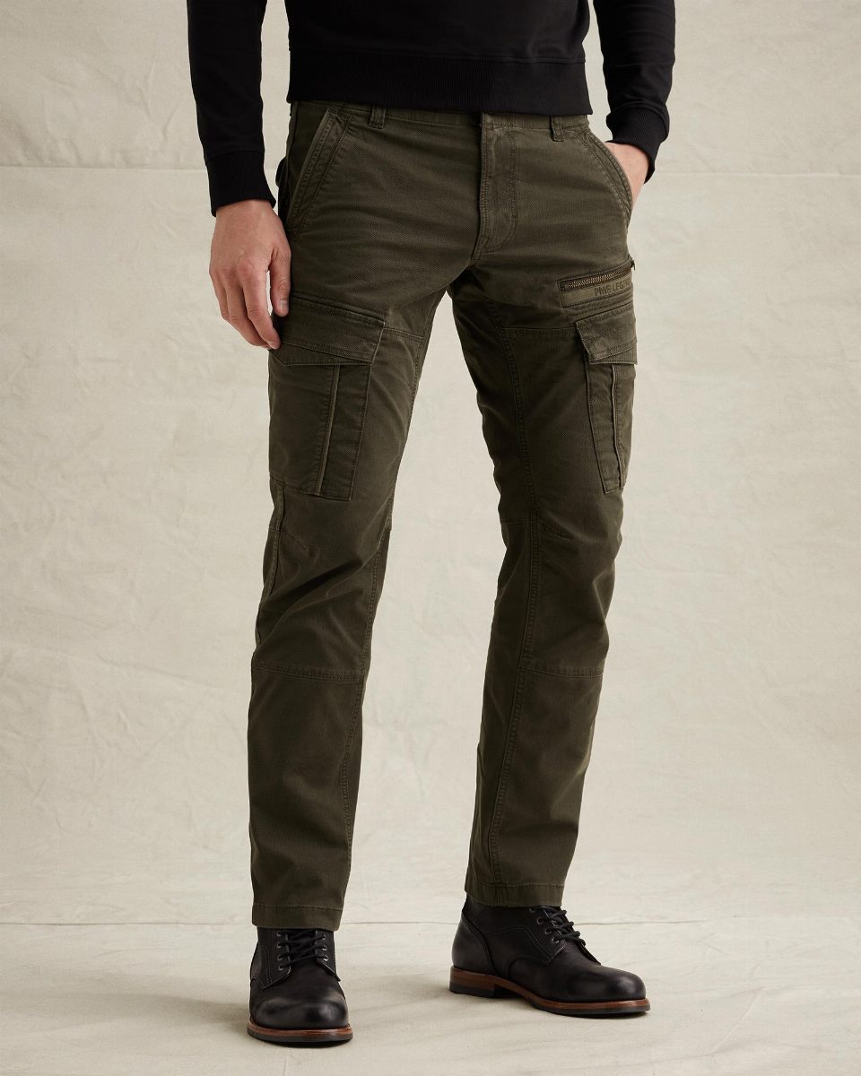 Nordrop relaxed fit cargobroek met allover print