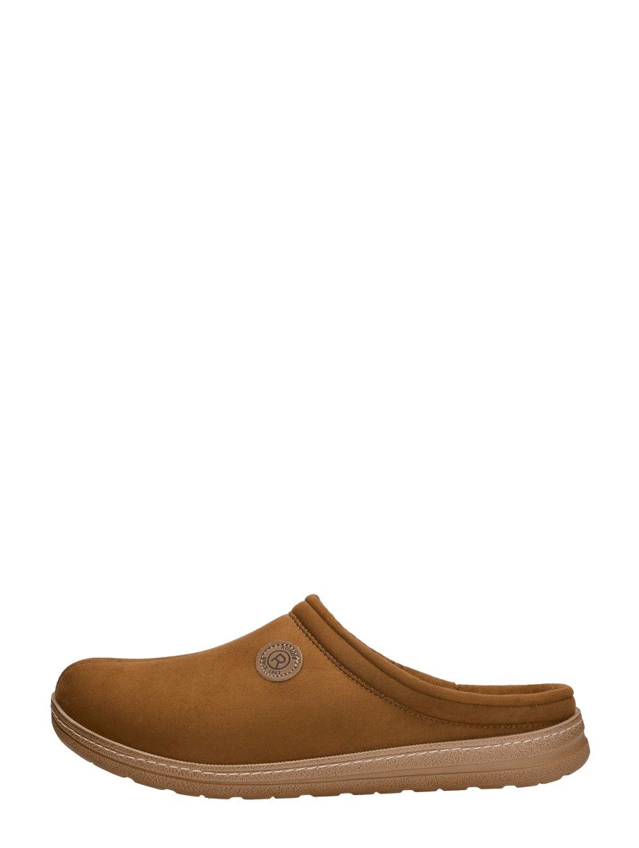 Rohde - Pantoffels Open – cognac