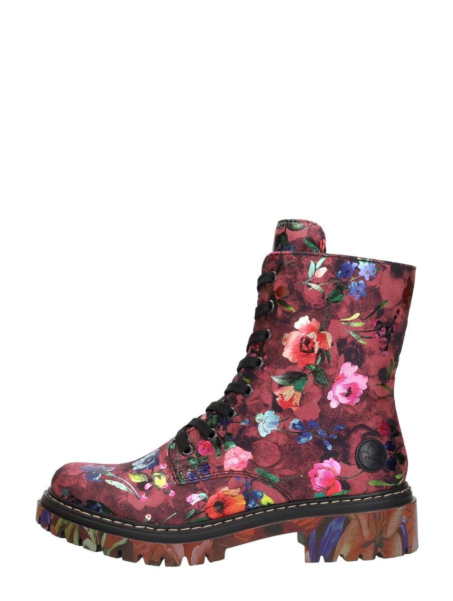Rieker - Veterschoenen Hoog  Kleuren