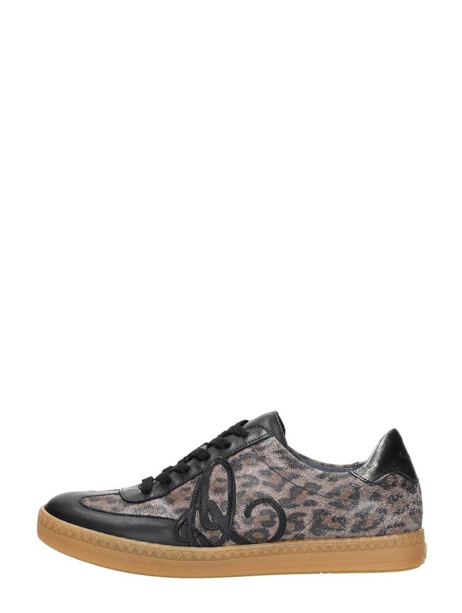 Aqa - Sneakers Laag – zwart