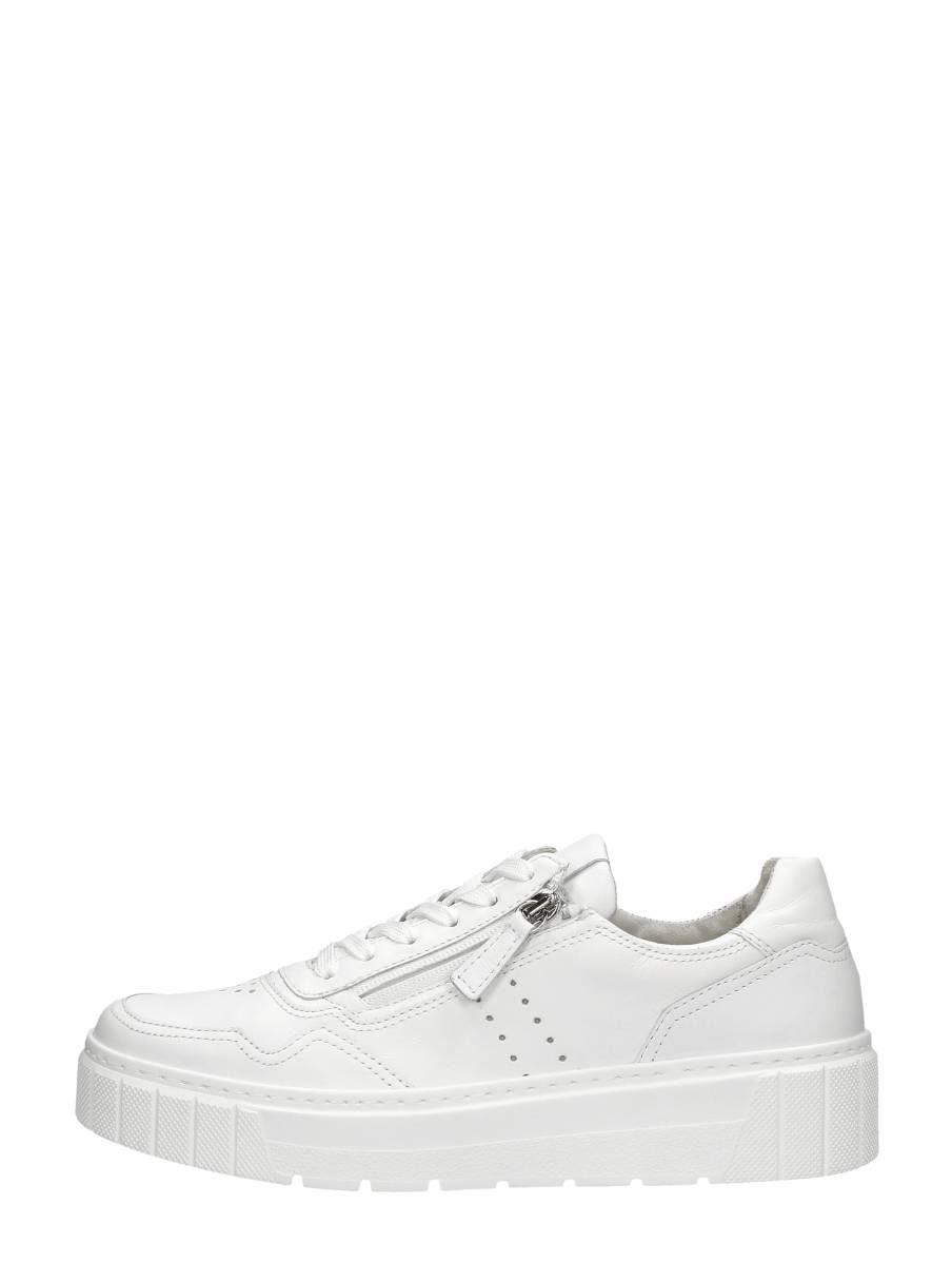 Gabor - Veterschoenen Laag – wit