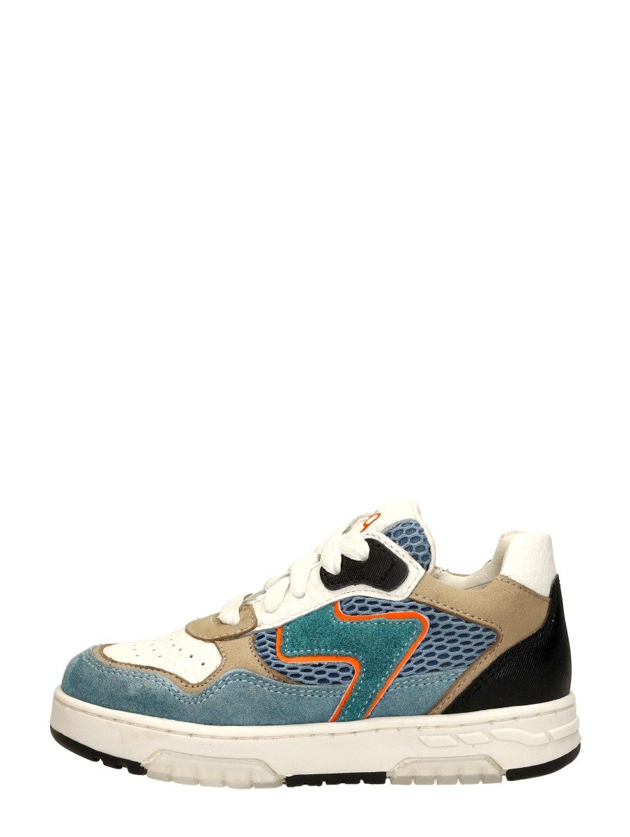 Keq - Veterschoenen Laag – licht blauw
