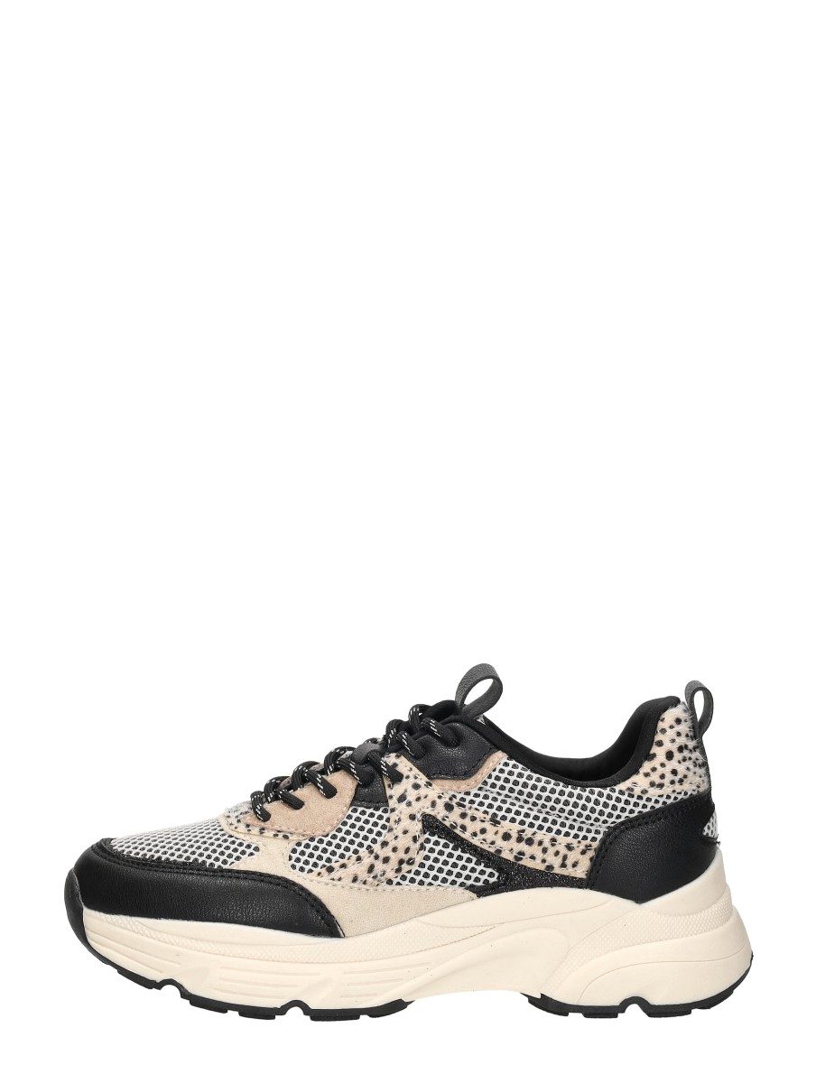 Sub55 - Sneakers Laag – zwart